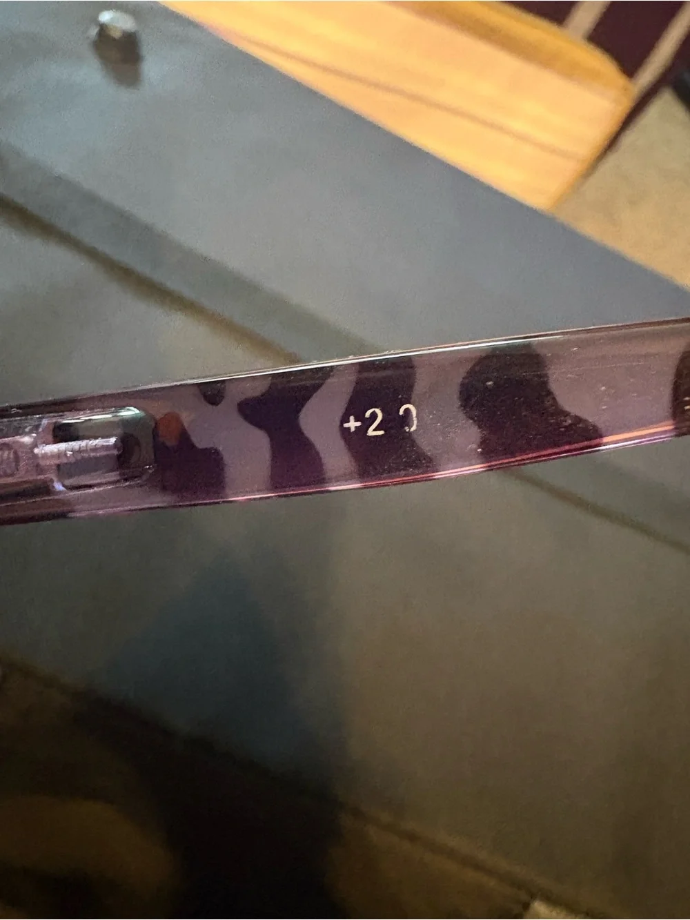 Kathy Levine Purple Tortoiseshell Crystal Accent Women's Eyeglass Frames 2.0